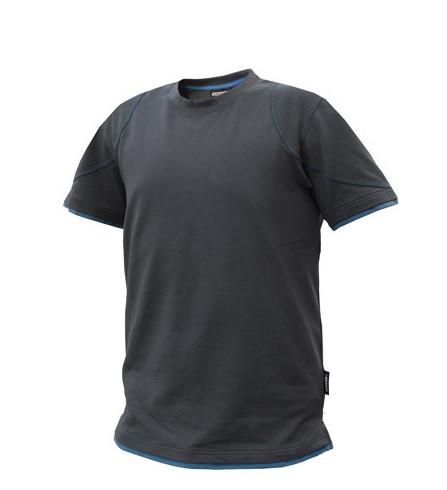 Dassy t-shirt kinetic grijs azuurblauw 4xl