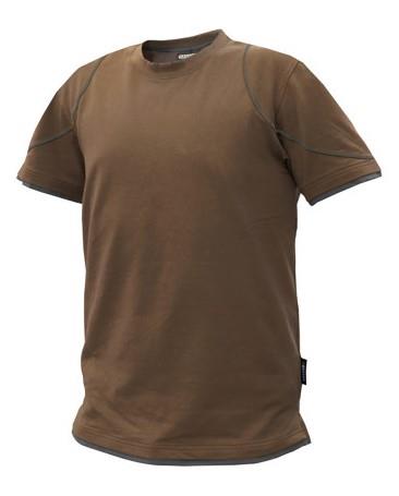 Dassy t-shirt kinetic bruin grijs s
