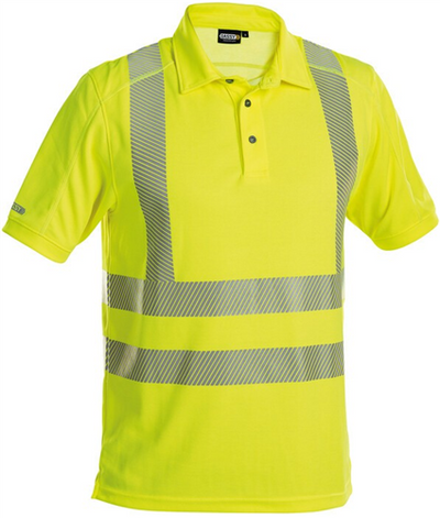 Dassy hogezichtbaarheid polo brandon geel l