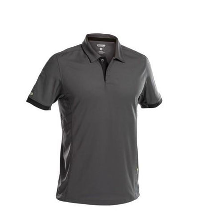 Dassy polo traxion grijs zwart m