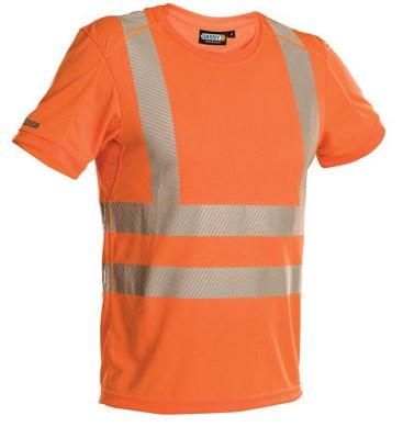 Dassy t-shirt carter fluo-oranje m