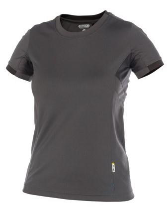 Dassy t-shirt nexus women grijs zwart m