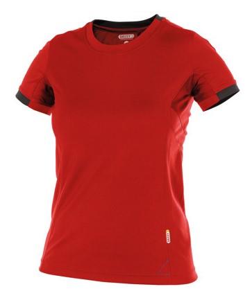 Dassy t-shirt nexus women rood zwart m
