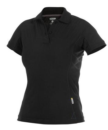 Dassy polo traxion women zwart xl