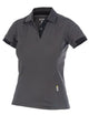 Dassy polo traxion women grijs zwart l