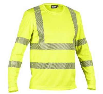Dassy hogezichtbaarheid t-shirt carterville geel l