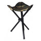 Stealth gear opvouwbare kruk met 3 poten