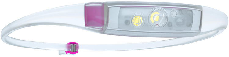 Knog hoofdlamp quokka run headlight quokka run transparent grape