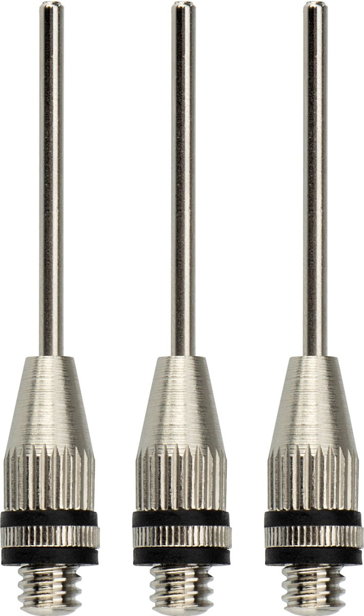 Avento pompnaalden - staal - zilver - 5 mm - 3 stuks