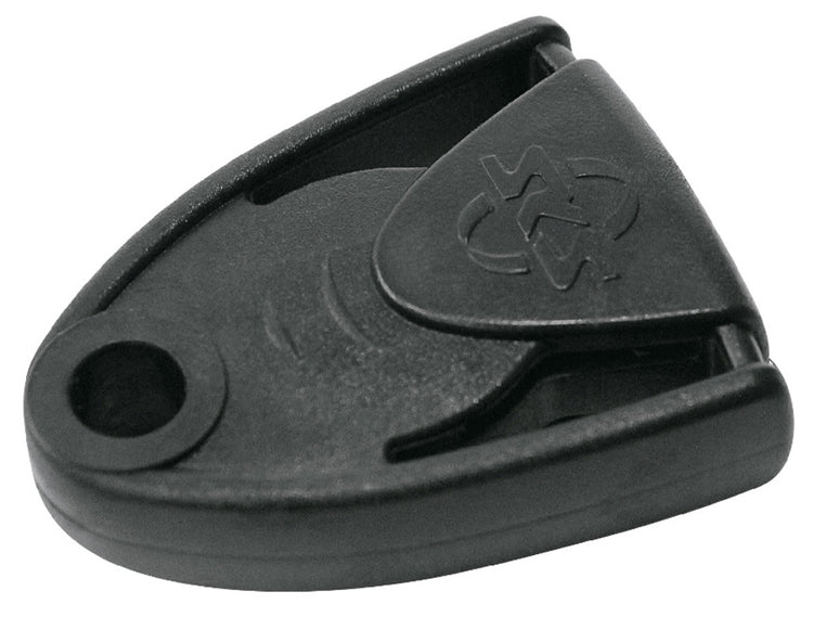 Sks spatd stang bevestigingsblok pvc zwart ds a 10