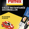 Pattex 1002444 - secondenlijm plastics | 12 stuks