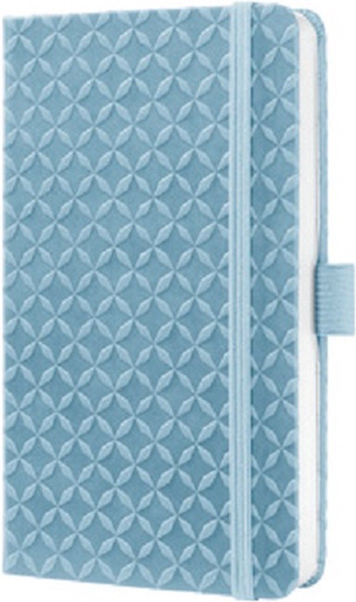 Sigel notitieboek jolie flair a5 hardcover 174 pagina's lijn 80 grams papier sky blue