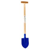 Basic metalen schep met houten steel 77 cm - afbeelding 1