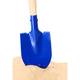 Basic metalen schep met houten steel 77 cm - afbeelding 2