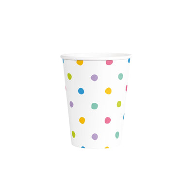 Paperdreams bekers party dots set a 6st
