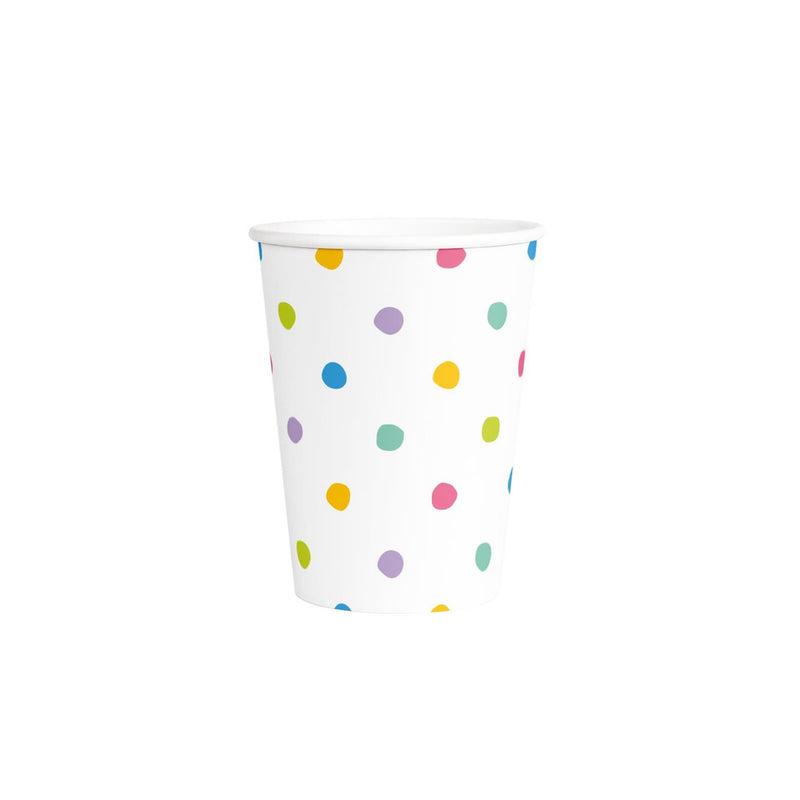 Paperdreams bekers party dots set a 6st