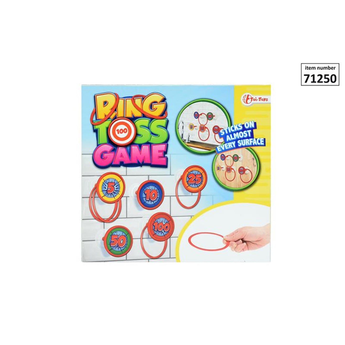 Toi-toys toi toys ringgooi spel met punten in doos