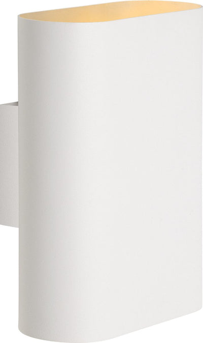 Lucide ovalis - wandlamp - 2xe14 - wit