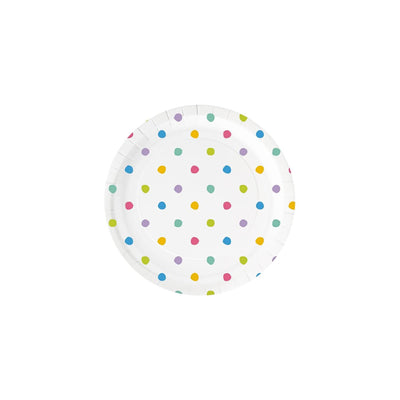 Paperdreams bordjes - party dots 6st