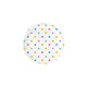 Paperdreams plates - party dots - papier 23cm set a 6 stuks