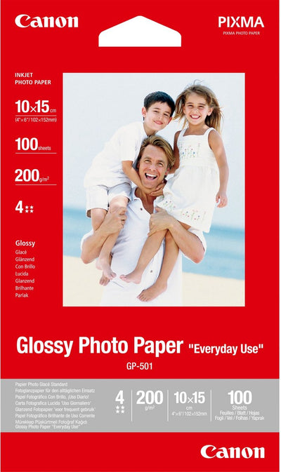 Canon gp-501 - fotopapier - 10 x 15 cm - 100 vellen