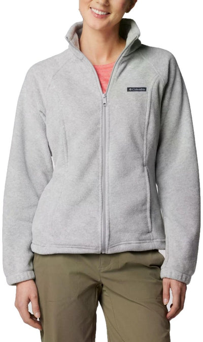 Columbia benton springs™ full zip dames outdoortrui - cirrus grey heather xxl