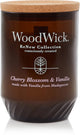 Woodwick renew medium geurkaars - cherry blossom vanilla - 55 branduren