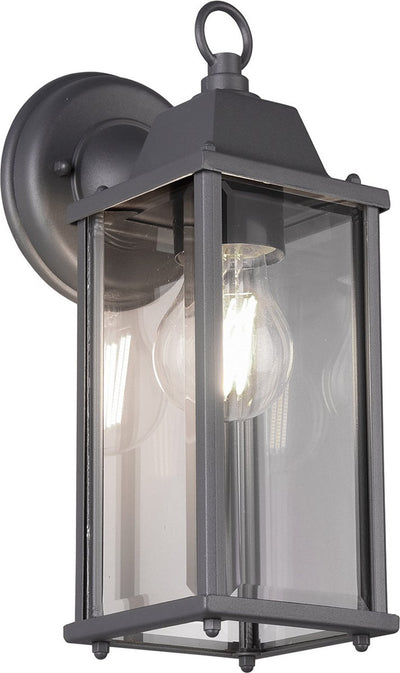 Trio olona - wandlamp - antraciet - excl. 1x e27 4 w - wandmontage - buitenverlichting - ip23