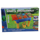 Otto simon zand en water tafel 48x32x29 cm rood geel oranje