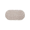 Wicotex badmat antislip stones 68x35cm taupe