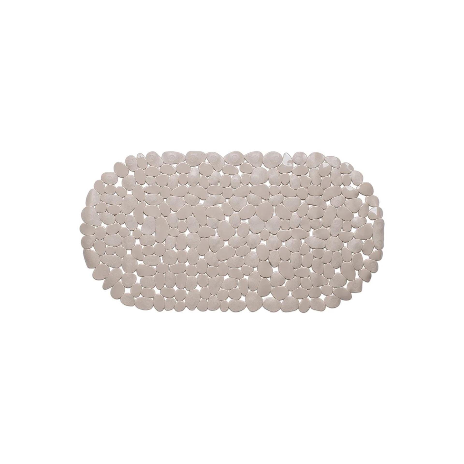Wicotex anti-slip badmat pvc 68x35cm taupe