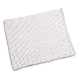 Wicotex classic braid bidetmat 50x60 cm wit - afbeelding 1