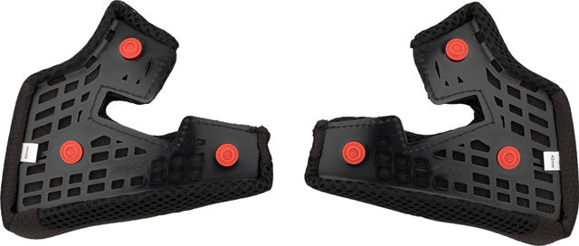 Fox head replacement cheek protectors for rampage comp helmet