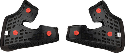 Fox head replacement cheek protectors for rampage comp helmet
