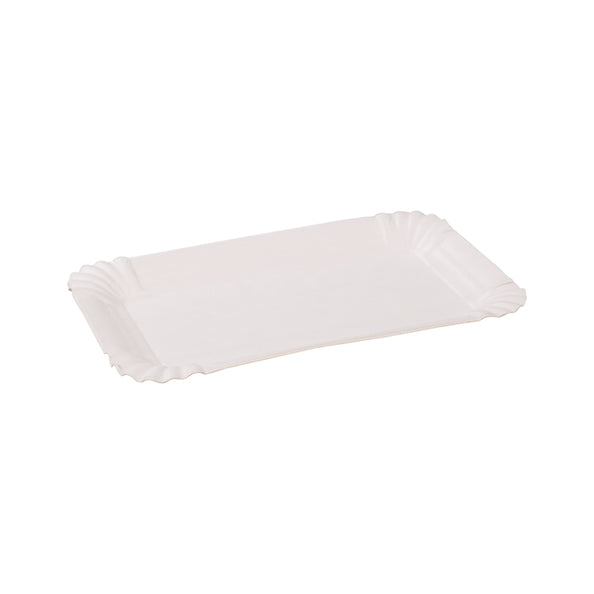 Schaaltje karton ersatz 10 x 16 cm gevoerd wit (2000 stuks)