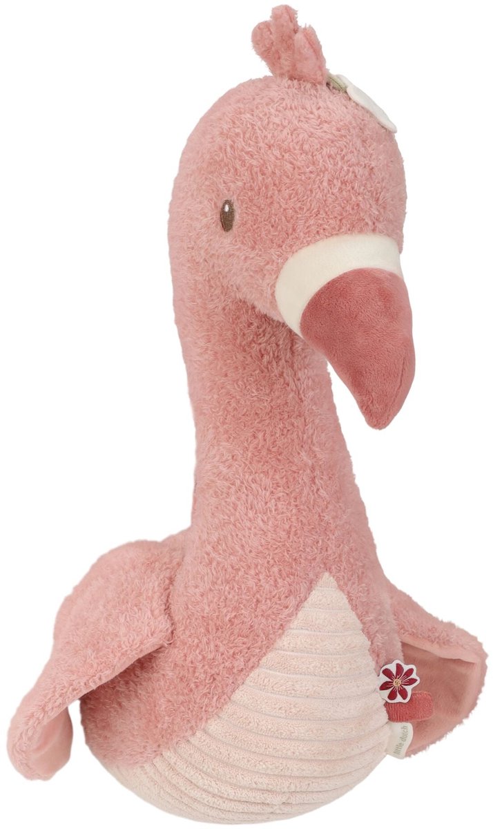Little dutch safari friends - dierenhoofd flamingo