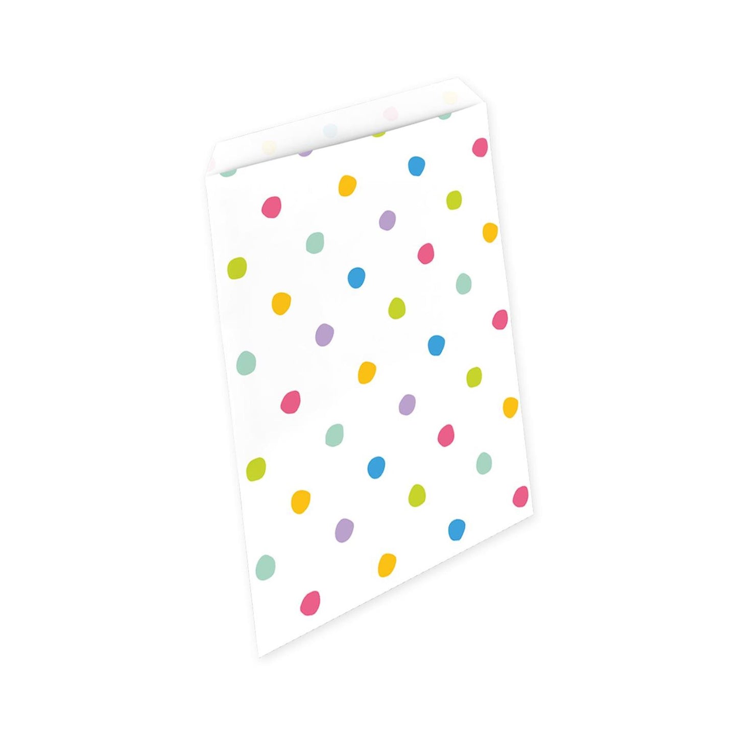 Paperdreams party gift bags - party dots - papier 23x16,5cm set a 6st