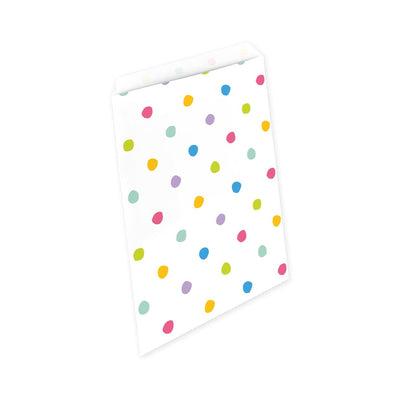 Paperdreams party gift bags - party dots - papier 23x16,5cm set a 6st