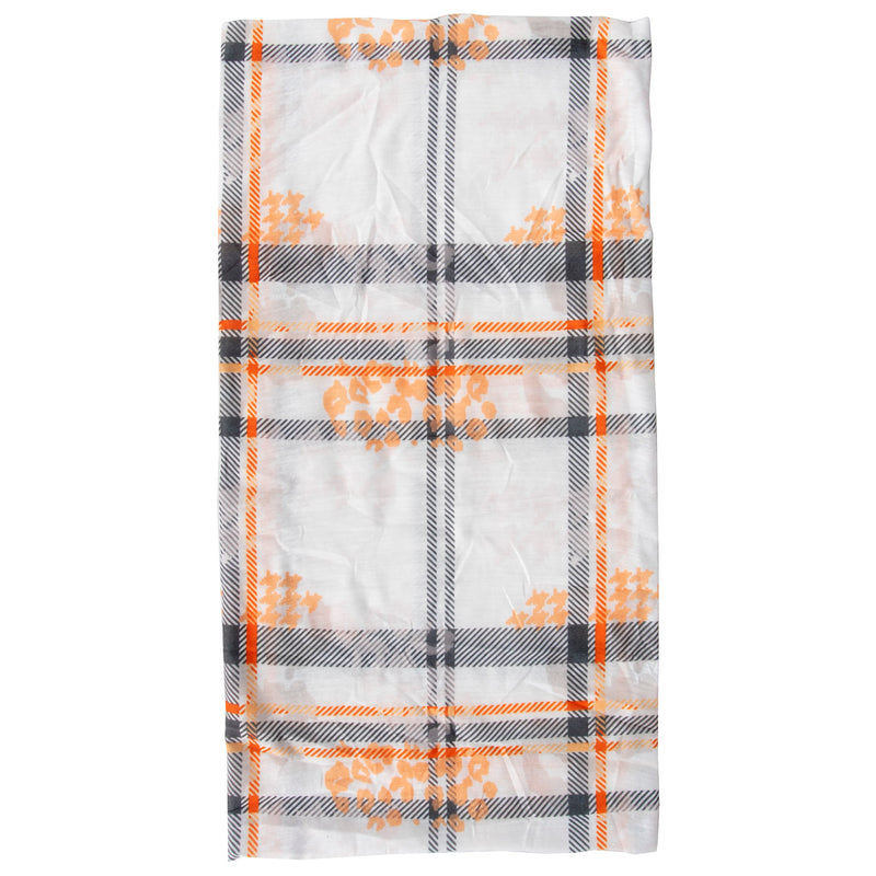 M-wave white stripes bandana balaclava