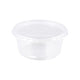 Plastic bak + deksel helder (250x 250cc)