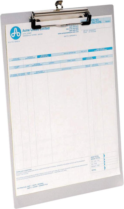 Westcott klembord a4 - aluminium - ac-e17001