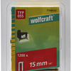 Wolfcraft smalle rugnieten | type 055 | 15mm | 1200 stuks - 7166000