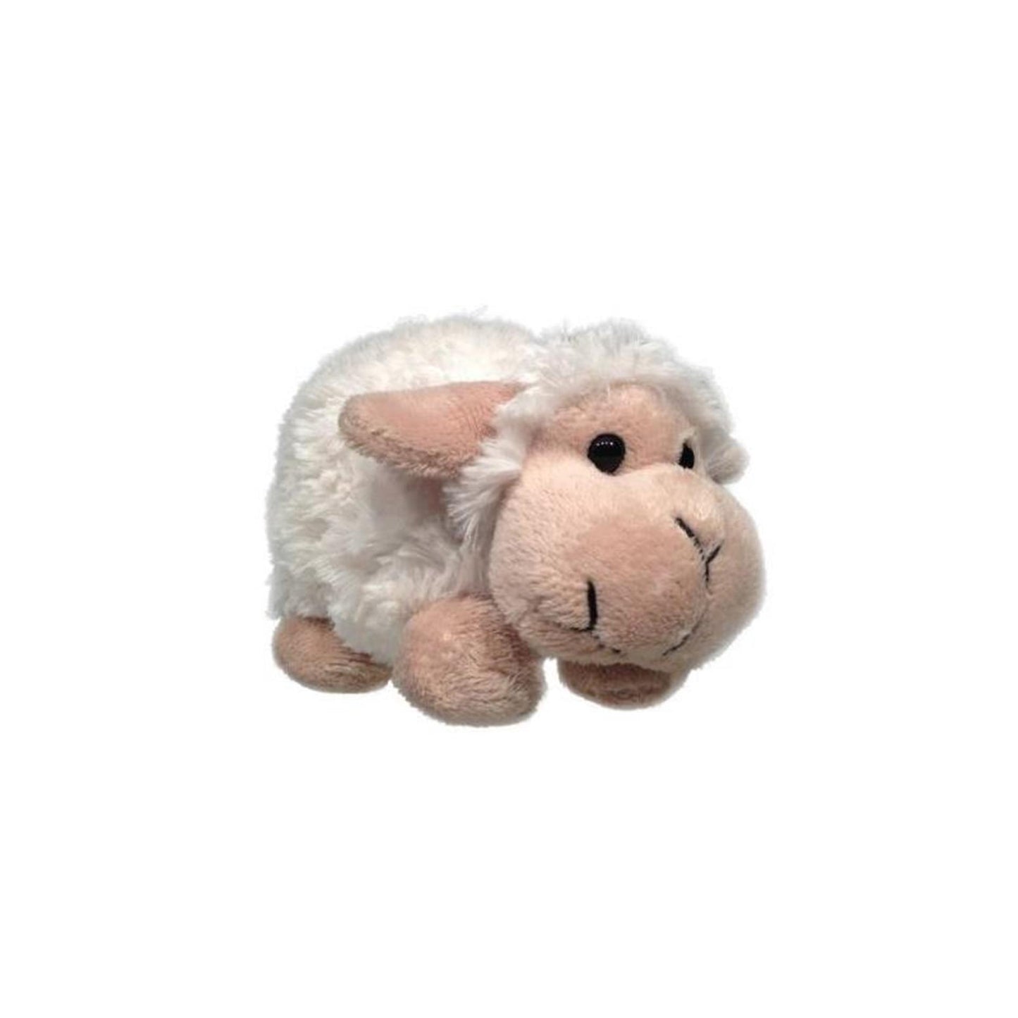Gebro toys pluche schaap 20cm met kraalogen