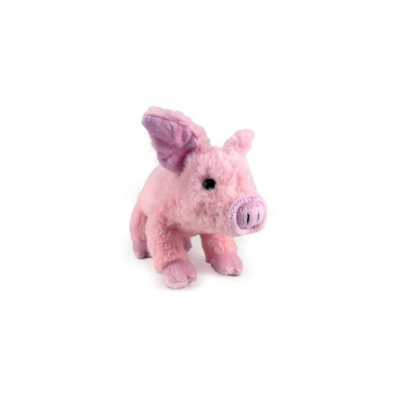 Pluche varkentje roze 12cm