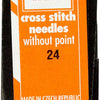 Creativ company borduurnaalden l: 36 mm 24 zonder punt 25stuks
