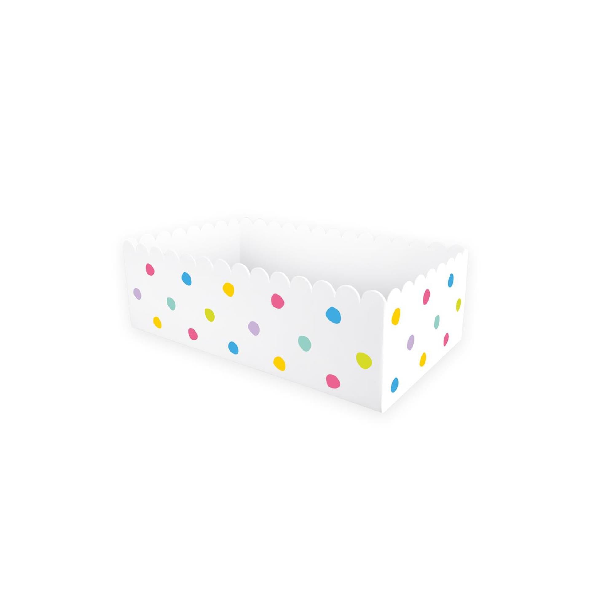 Paperdreams snack doosjes - party dots- papier 6 -delig 14x8x4,5cm