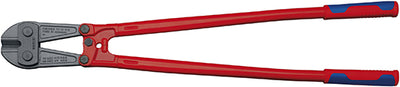Knipex boutensnijder 71 72 910 kniptang (rood blauw, middensnijder, geschroefd scharnier)