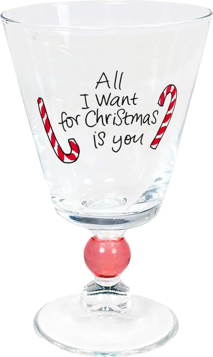 Blond amsterdam , specials, kerst: wijnglas