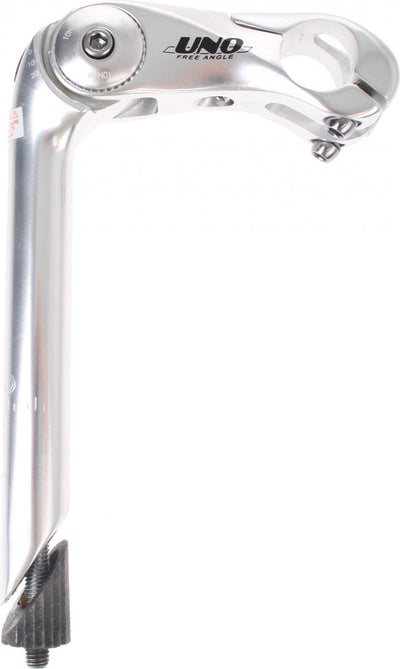 Stuurpen verstelbaar 110mm x 22.2mm- Zilver