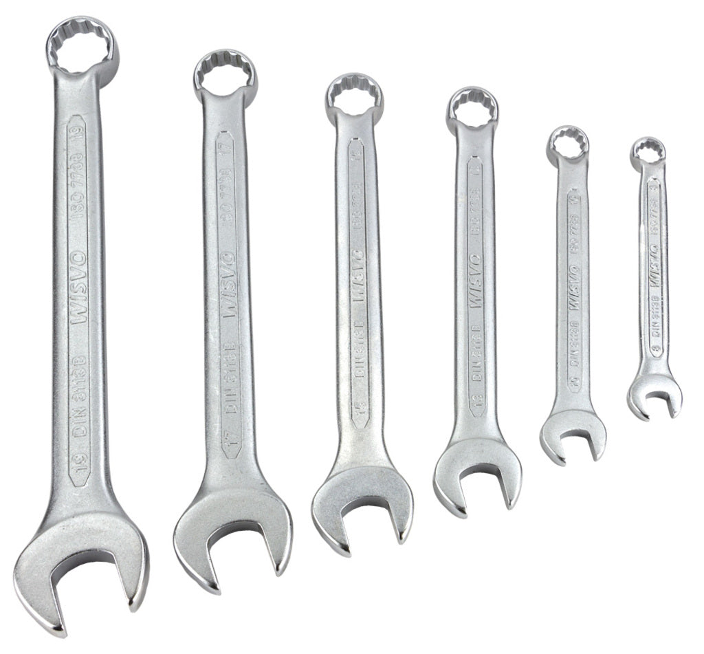 Wisvo grs steek gebogen ringsleutel set 6dlg
